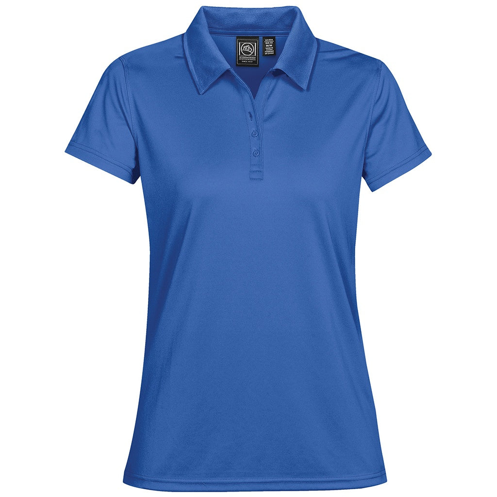 Stormtech Womens Eclipse PiquÃ© Polo Shirt Azure