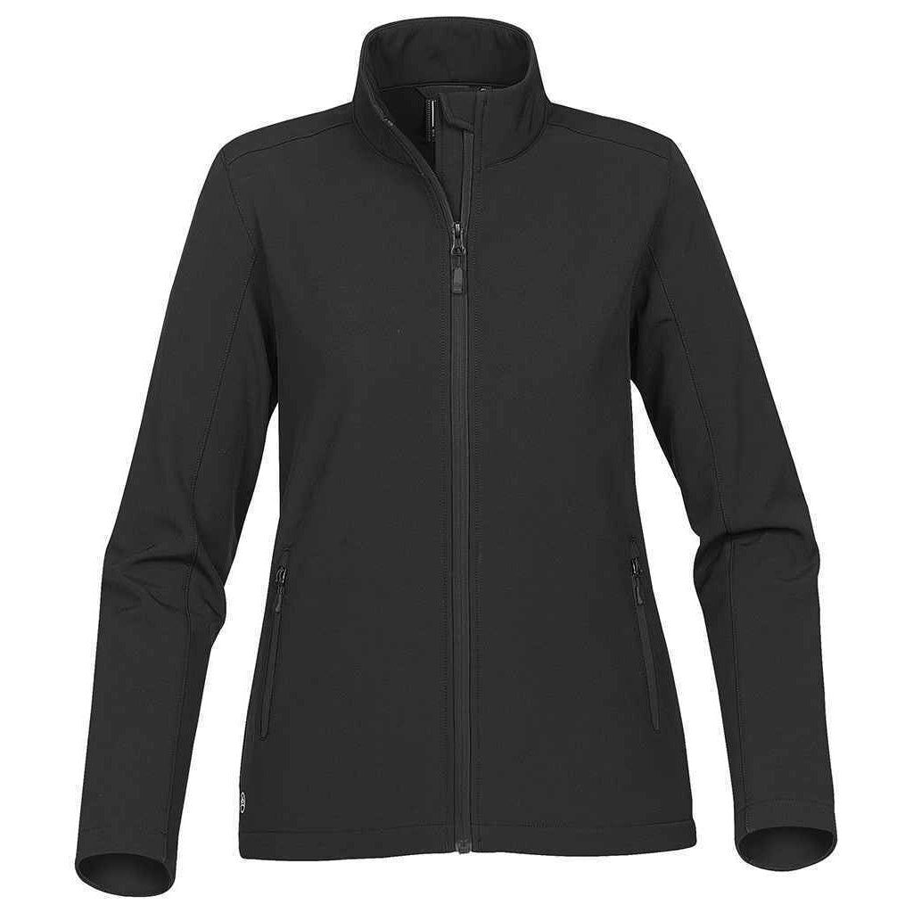 Stormtech Womens Orbiter Soft Shell Jacket Black/Carbon