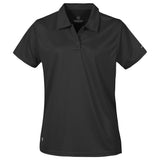 Stormtech Womens Apollo Polo Shirt Black