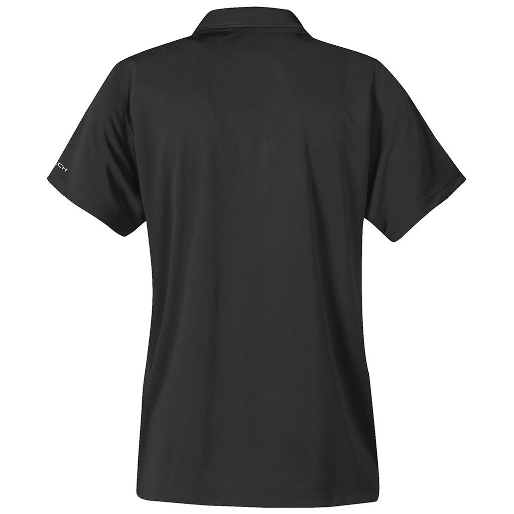 Stormtech Womens Apollo Polo Shirt Black