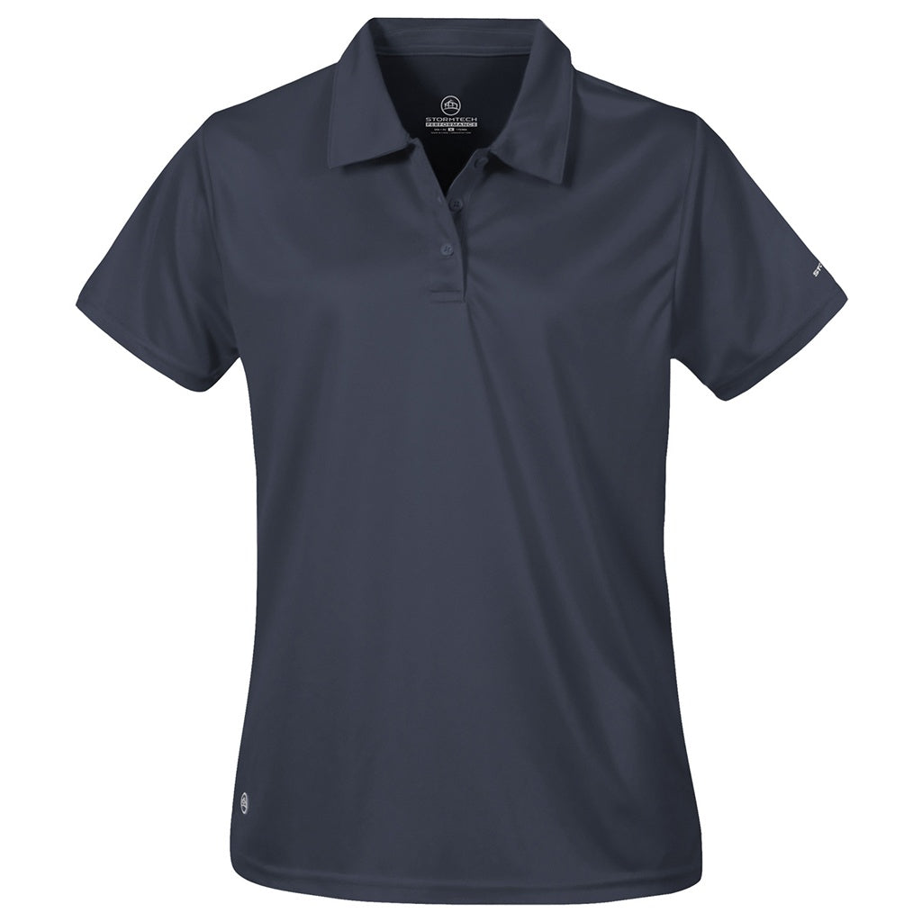 Stormtech Womens Apollo Polo Shirt Navy