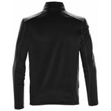 Stormtech Mens Pulse Zip Neck Fleece Top Black/Carbon