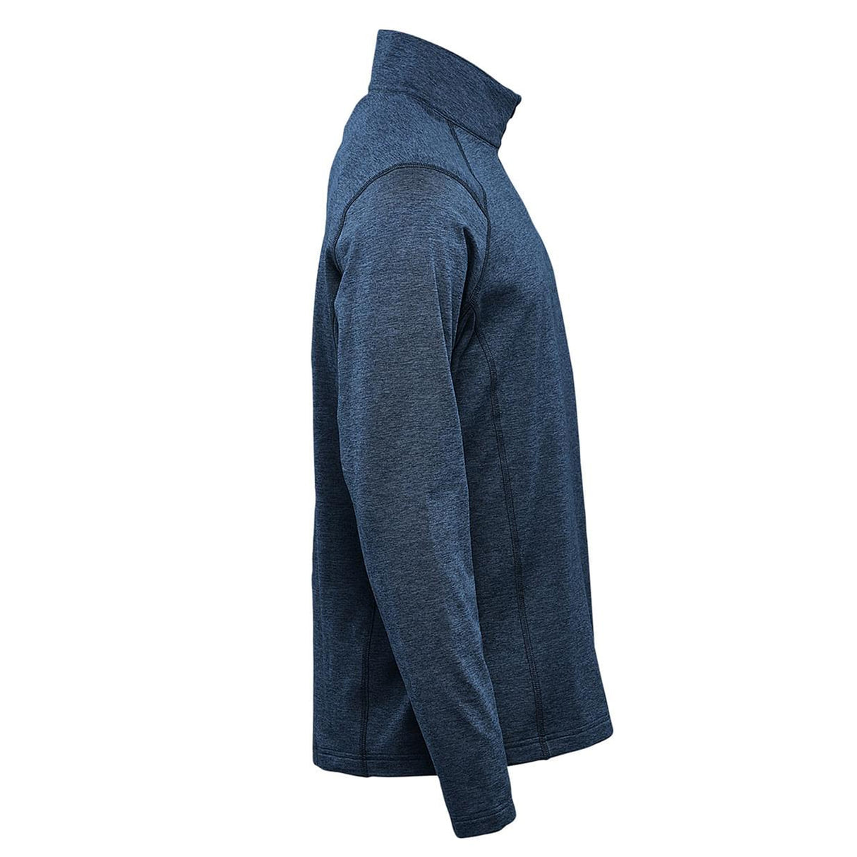 Stormtech Mens Treeline Heather Fleece Top Heather Navy