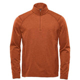 Stormtech Mens Treeline Heather Fleece Top Rust Heather