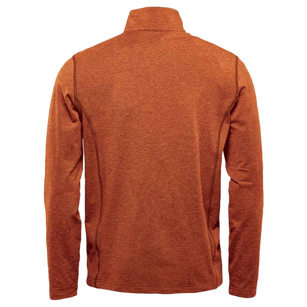 Stormtech Mens Treeline Heather Fleece Top Rust Heather