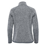Stormtech Womens Avalante Heather Full Zip Fleece Jacket Granite