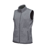 Stormtech Womens Avalante Knitted Heather Full Zip Gilet Granite