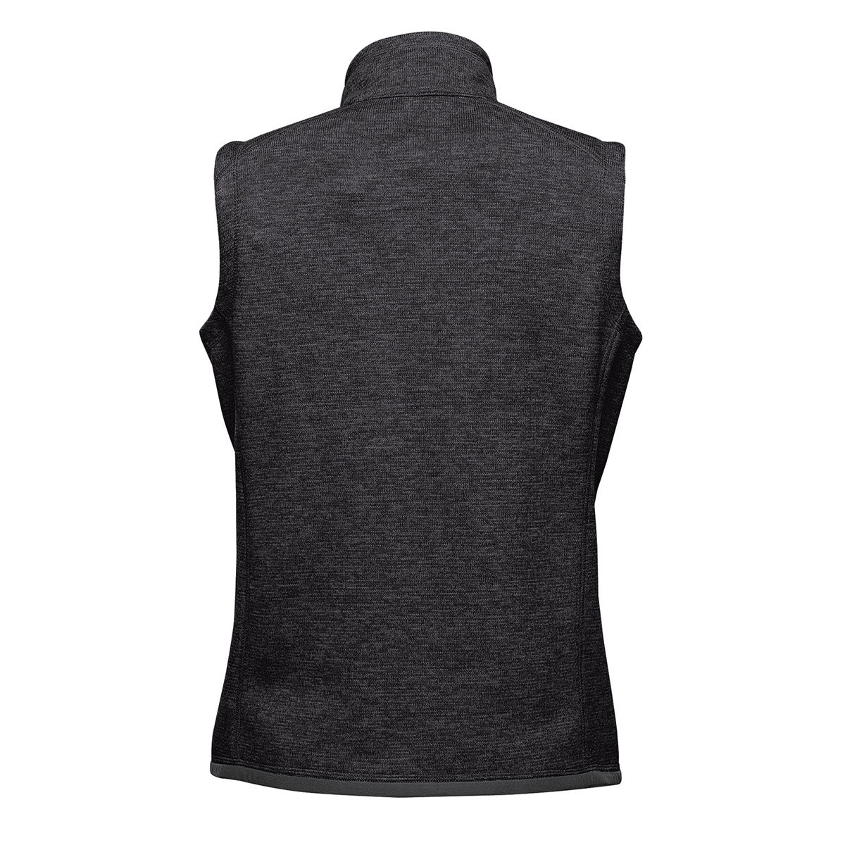 Stormtech Womens Avalante Knitted Heather Full Zip Gilet Black
