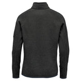 Stormtech Womens Avalante Heather Quarter Zip Fleece Top Black