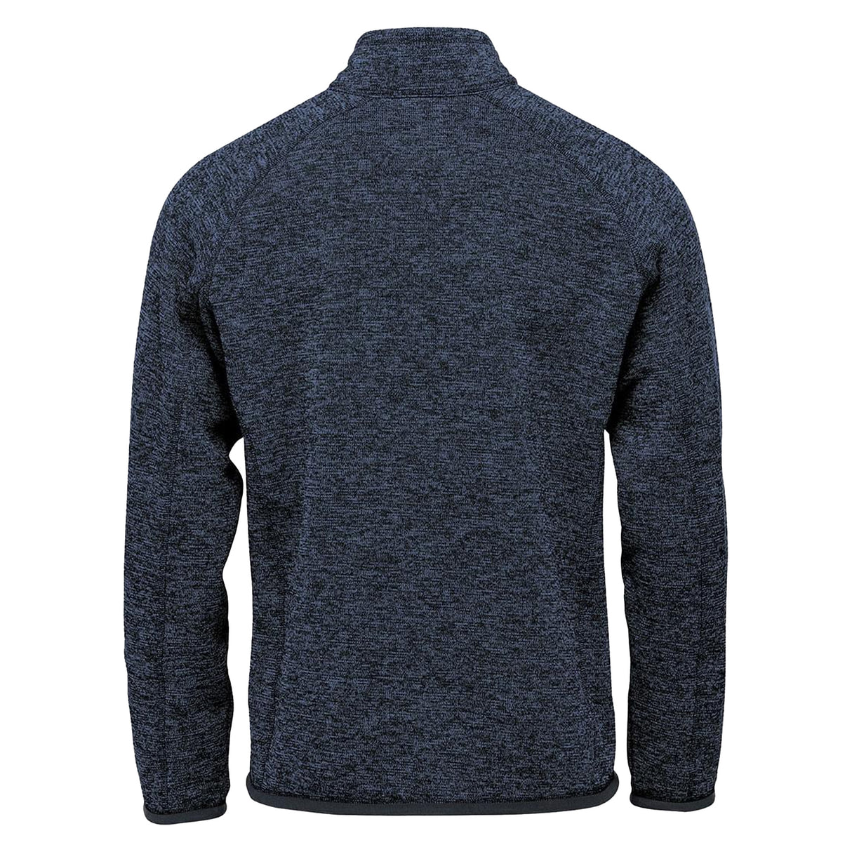 Stormtech Mens Avalante Heather Quarter Zip Fleece Top Navy