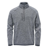 Stormtech Mens Avalante Heather Quarter Zip Fleece Top Granite
