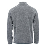 Stormtech Mens Avalante Heather Quarter Zip Fleece Top Granite