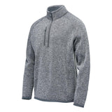 Stormtech Mens Avalante Heather Quarter Zip Fleece Top Granite