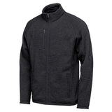 Stormtech Mens Avalante Heather Full Zip Fleece Jacket Black