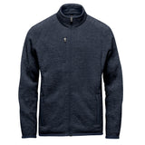 Stormtech Mens Avalante Heather Full Zip Fleece Jacket Navy