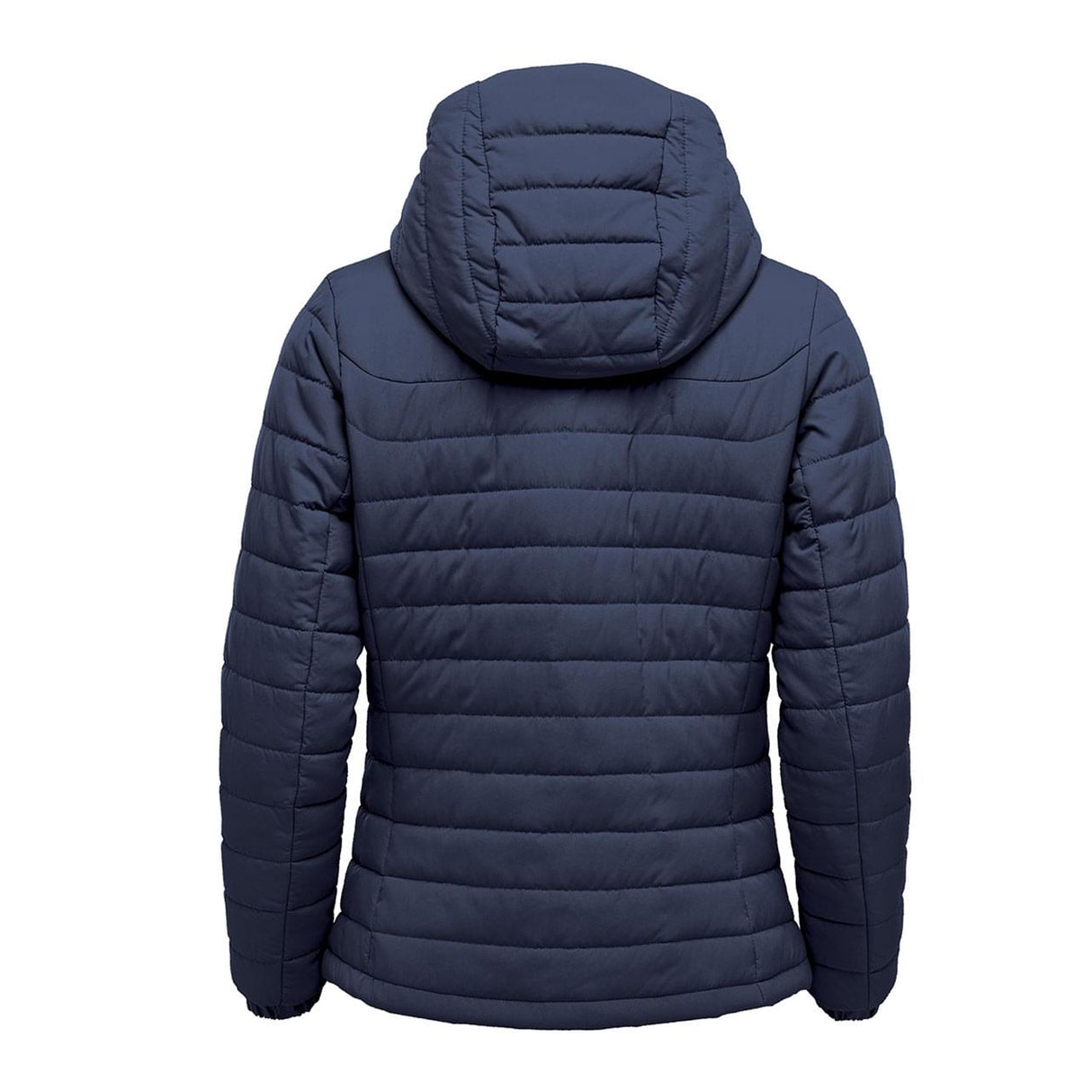 Stormtech Womens Nautilus Quilted Hooded Jacket Navy