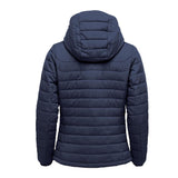 Stormtech Womens Nautilus Quilted Hooded Jacket Navy
