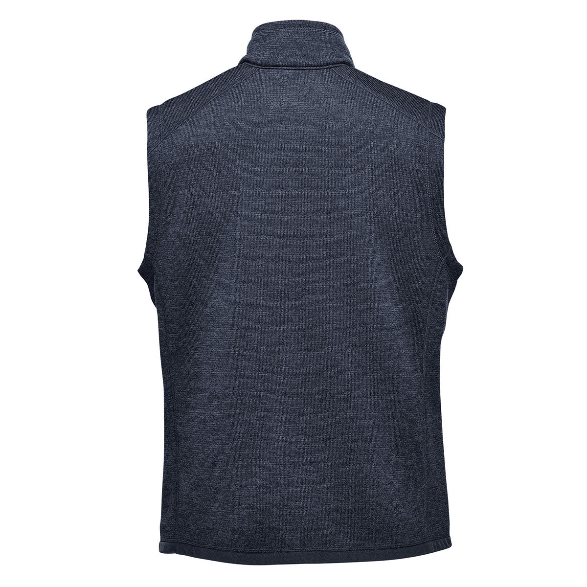 Stormtech Mens Avalante Knitted Heather Full Zip Gilet Navy