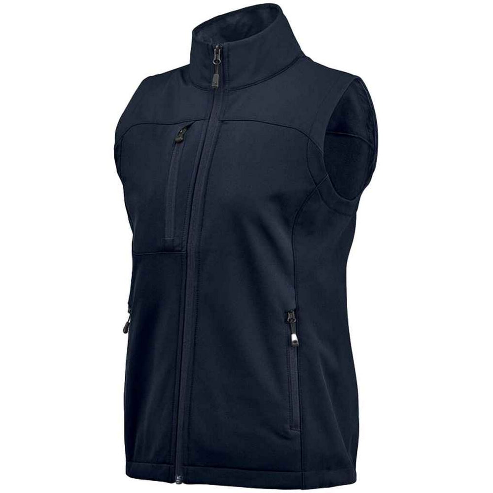 Stormtech Womens Cascades Softshell Body Warmer Navy