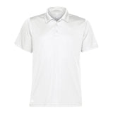 Stormtech Mens Short Sleeve Sports Performance Polo Shirt White
