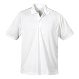Stormtech Mens Short Sleeve Sports Performance Polo Shirt White