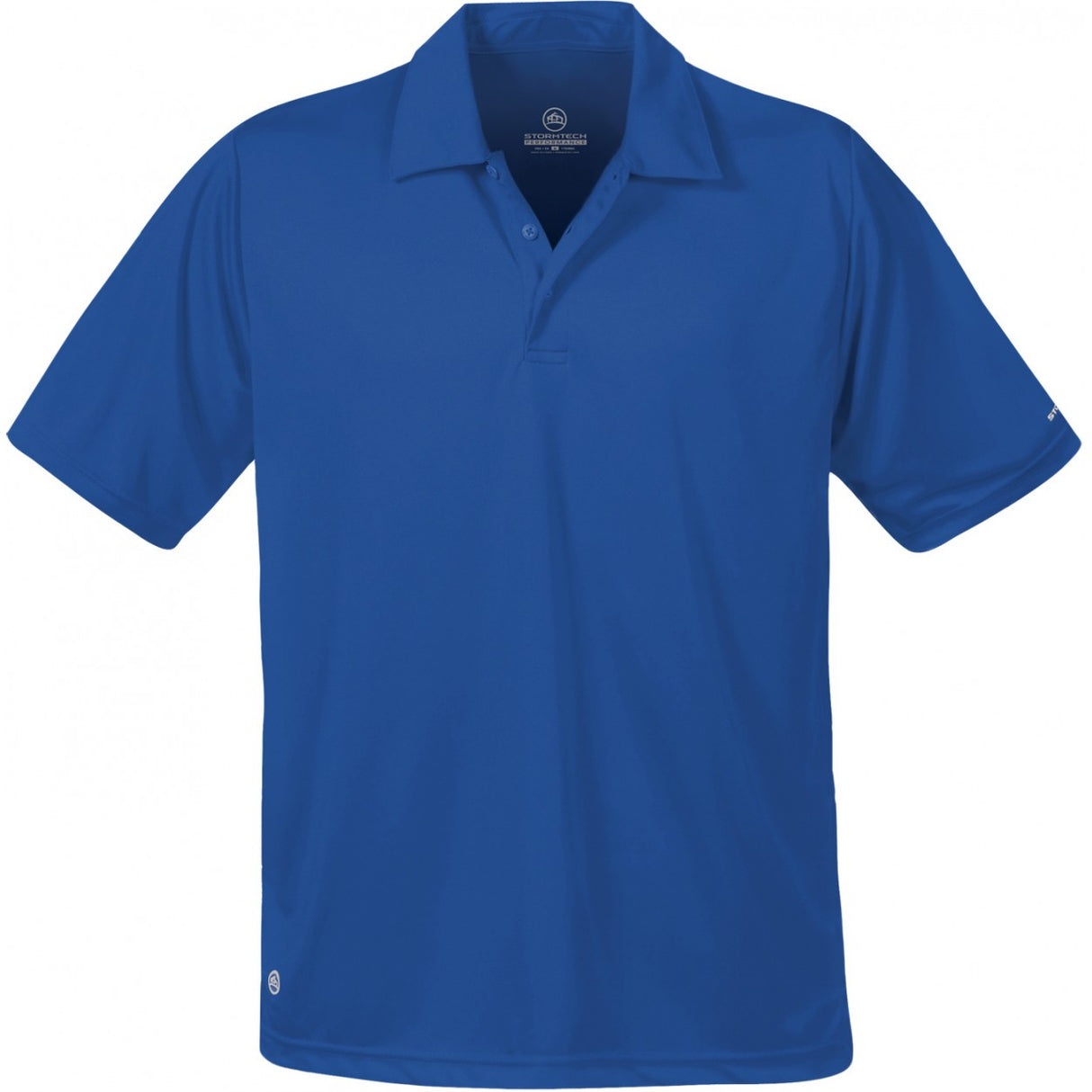 Stormtech Mens Short Sleeve Sports Performance Polo Shirt Royal