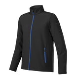Stormtech Mens Orbiter Softshell Black/Azure
