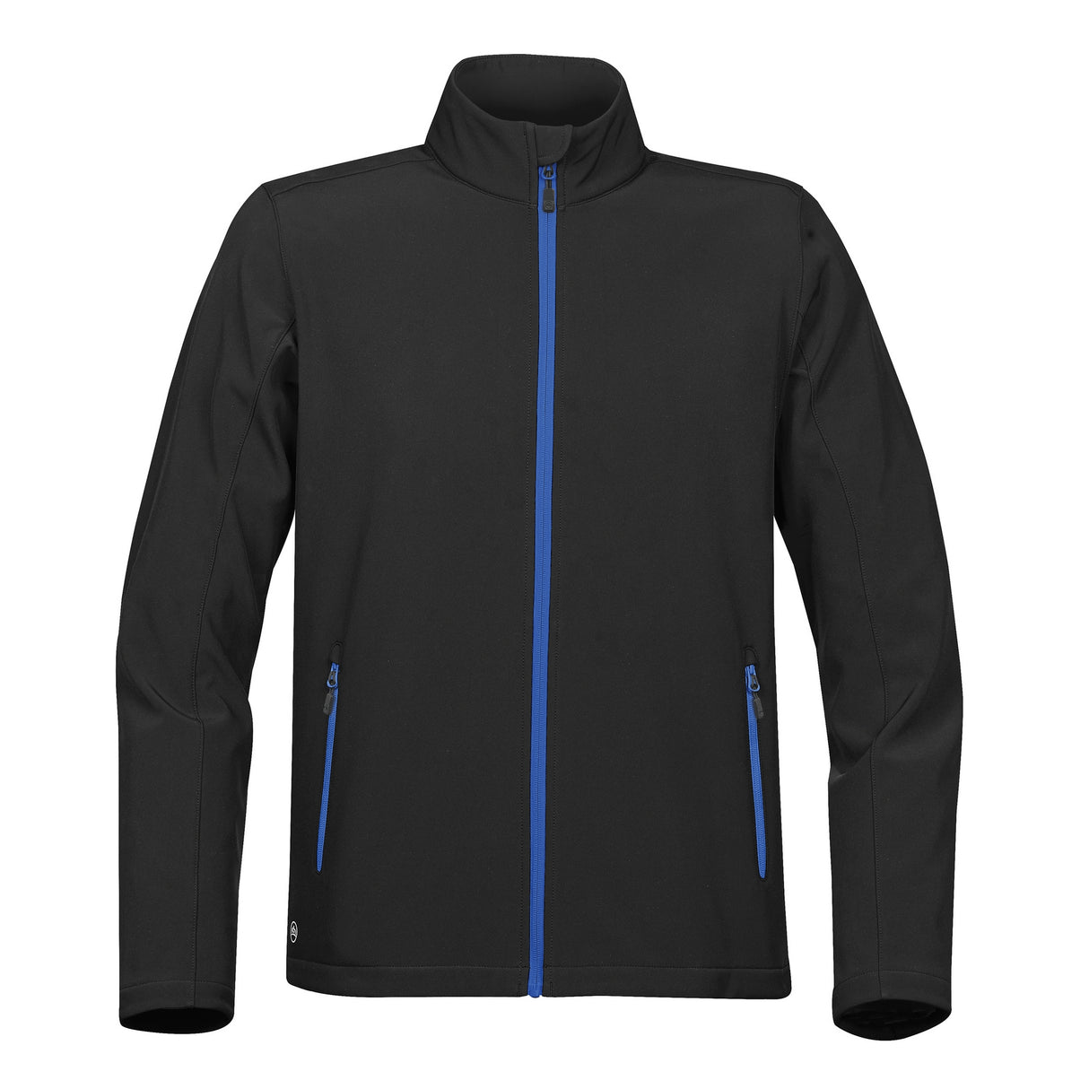 Stormtech Mens Orbiter Softshell Black/Azure