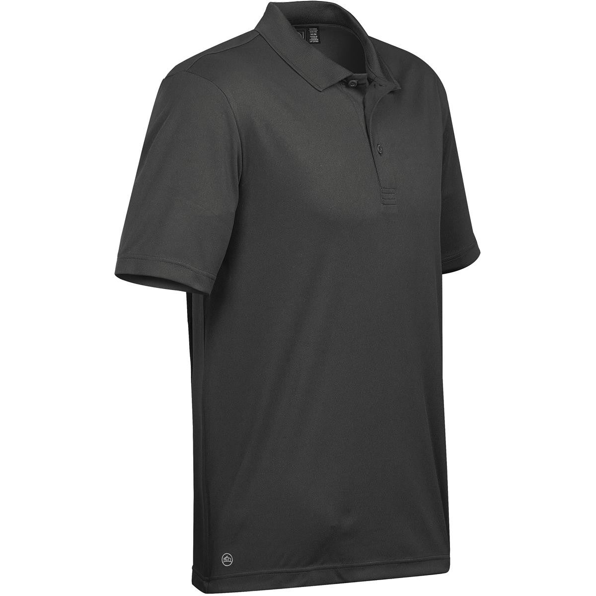 Stormtech Mens Eclipse H2X Dri Piqu Polo Carbon