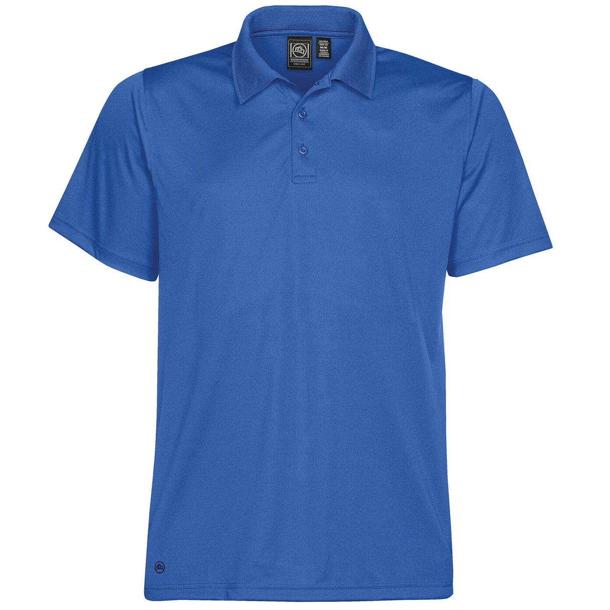 Stormtech Mens Eclipse H2X Dri Piqu Polo Azure Blue