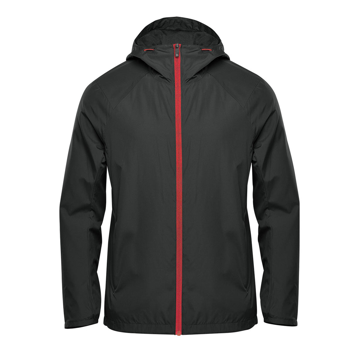 Stormtech Mens Pacifica Lightweight Jacket Black/Red