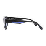 Calvin Klein Mens Square Sunglasses Black/Violet