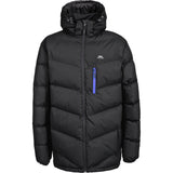Trespass Mens Blustery Padded Jacket Black
