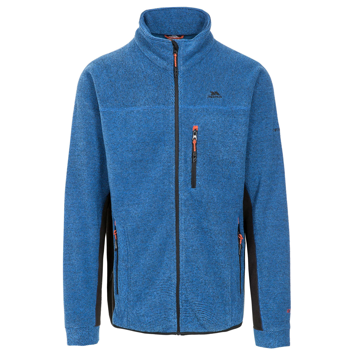 Trespass Mens Jynx Full Zip Fleece Jacket Blue