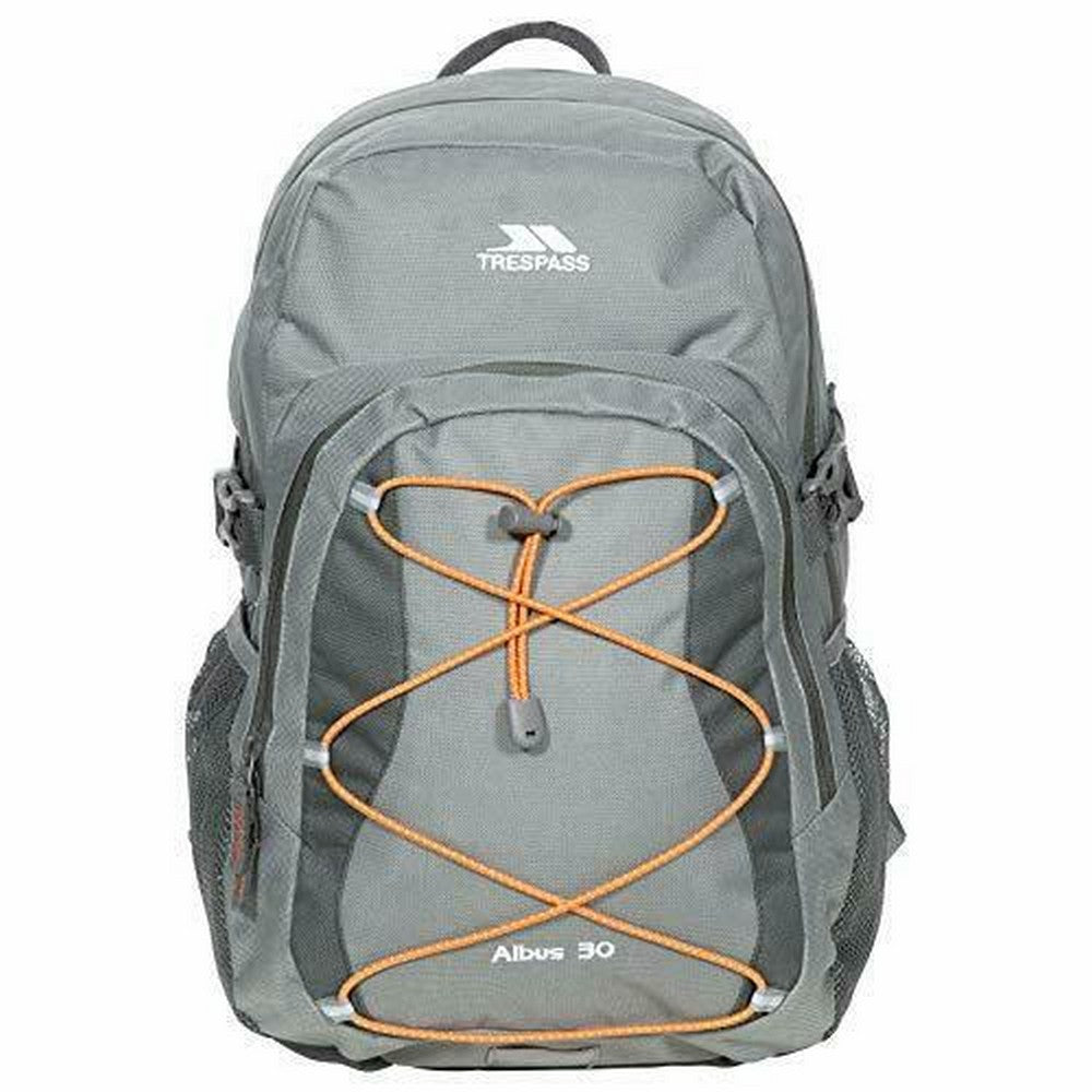 Trespass Albus 30 Litre Casual Rucksack/Backpack Olive/Orange