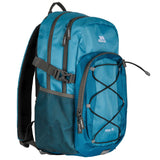 Trespass Albus 30 Litre Casual Rucksack/Backpack Storm Blue/Bondi Blue