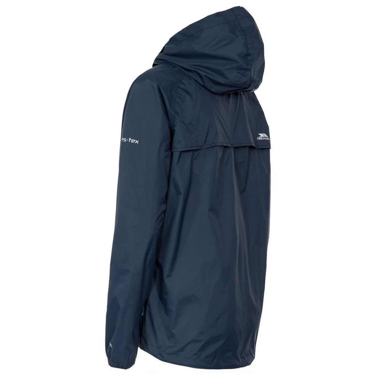 Trespass Womens Qikpac Packaway Waterproof Jacket Navy