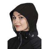 Trespass Womens Bela II Waterproof Soft Shell Jacket Black