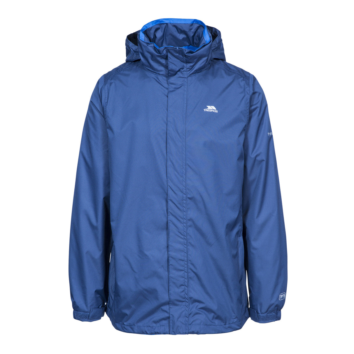 Trespass Mens Fraser II Waterproof Jacket Navy Tone