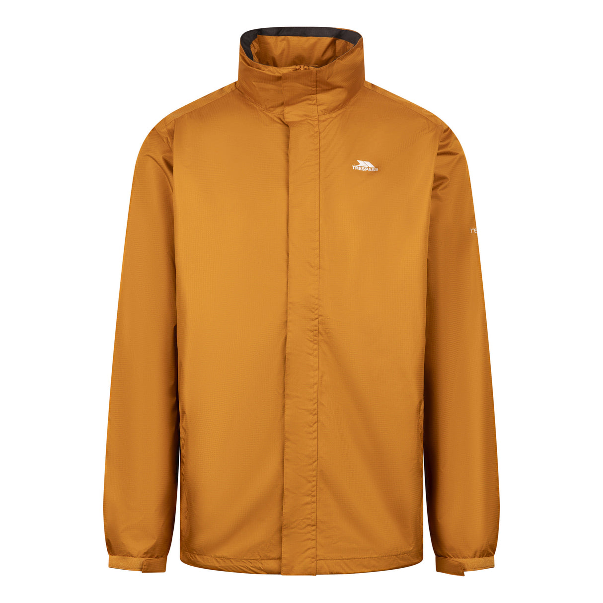 Trespass Mens Fraser II Waterproof Jacket Ginger