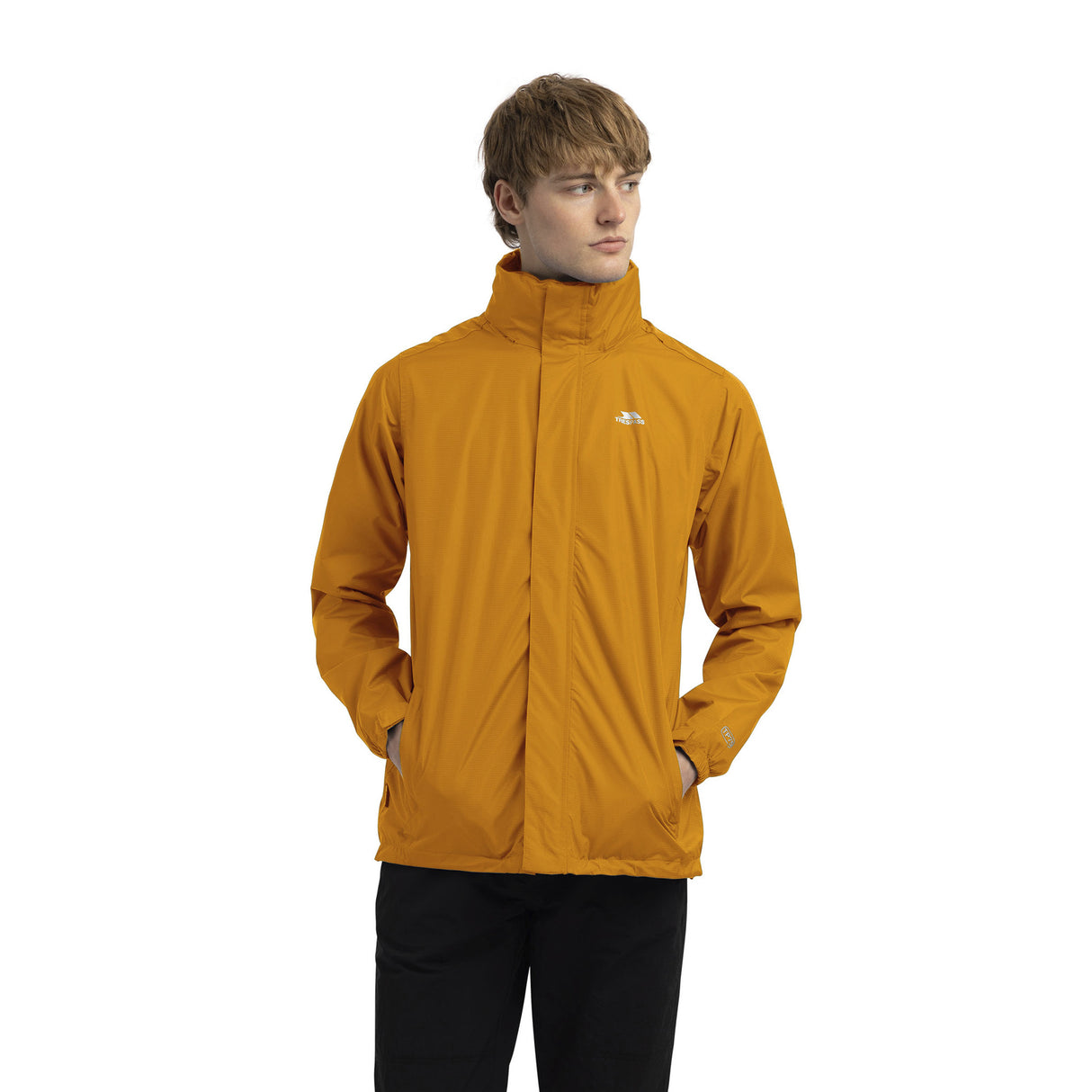 Trespass Mens Fraser II Waterproof Jacket Ginger