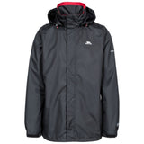 Trespass Mens Fraser II Waterproof Jacket Black