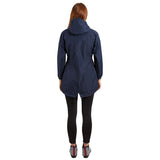 Trespass Womens Waterproof Shell Jacket Navy