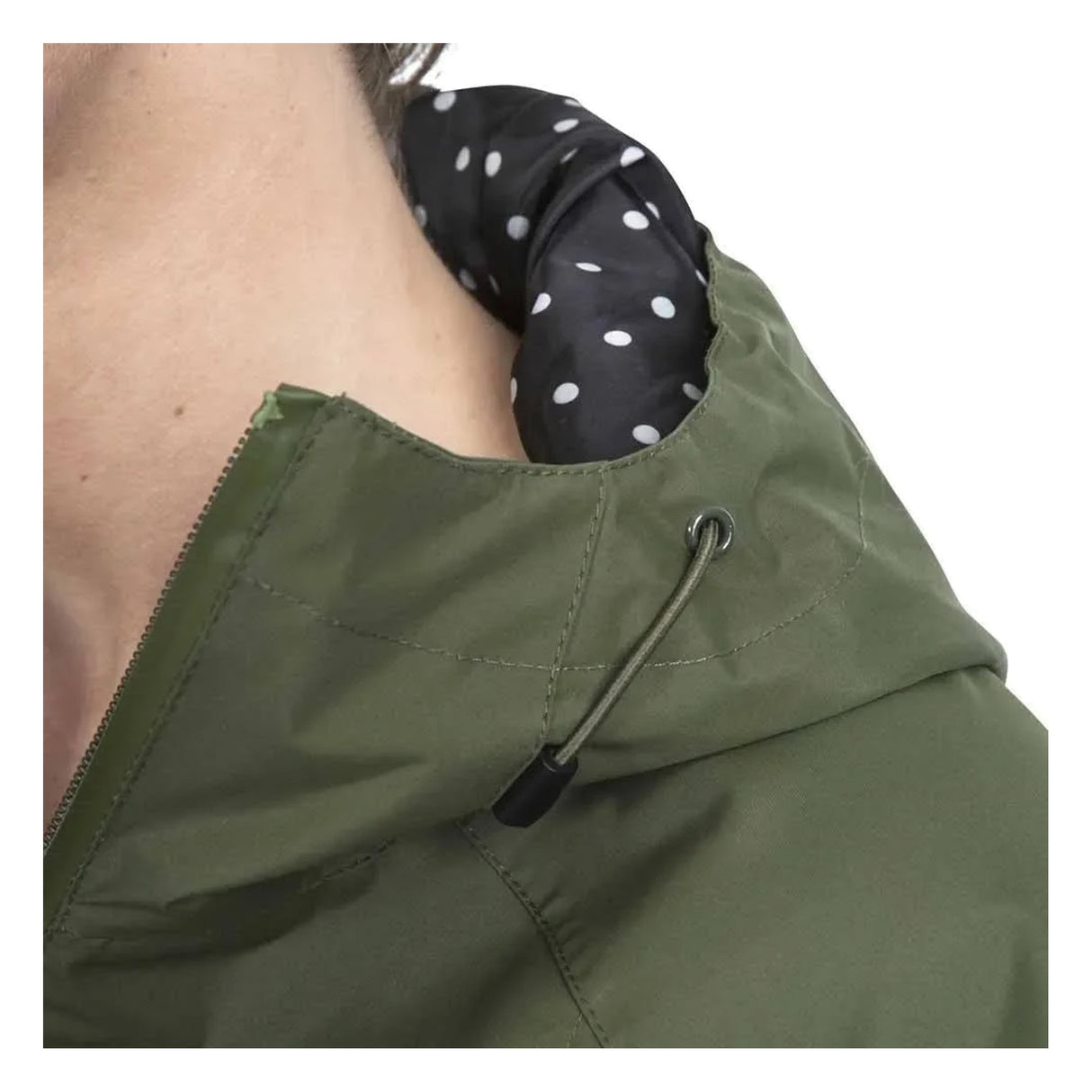 Trespass Womens Waterproof Shell Jacket Moss
