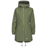 Trespass Womens Waterproof Shell Jacket Moss
