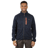 Trespass Mens Bingham Fleece Jacket Navy Marl