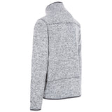 Trespass Mens Bingham Fleece Jacket Grey Marl