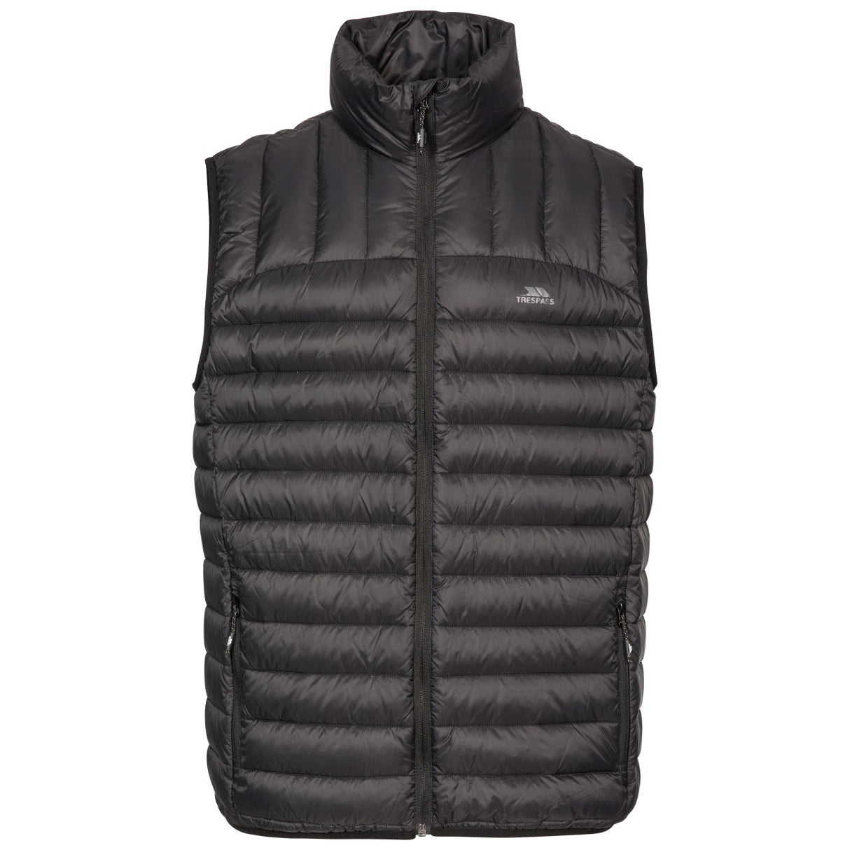 Trespass Mens Hoppers Down Gilet Black