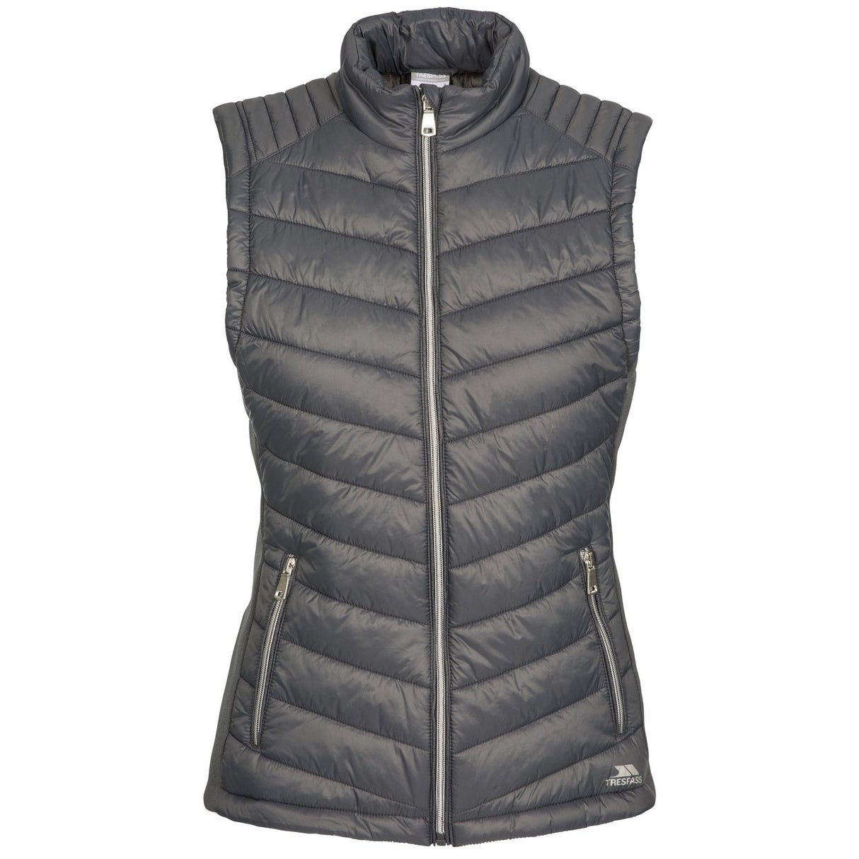 Trespass Womens Elanora Padded Gilet Carbon