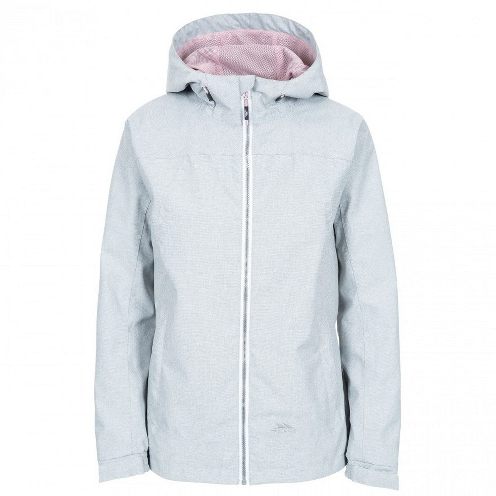 Trespass Womens Virtual Waterproof Jacket Grey Marl